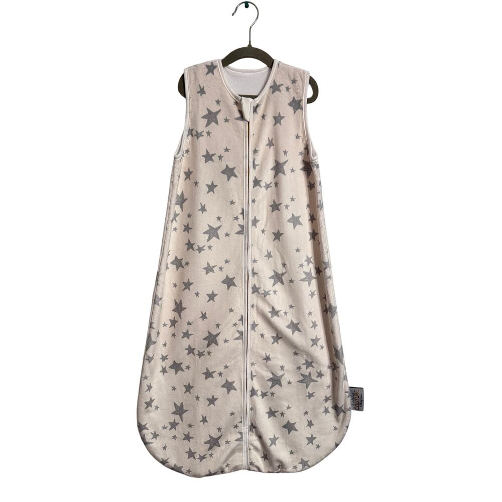 Little Couture by Minky Couture Gray Star Wearable Blanket Sleep Sack 12-24M